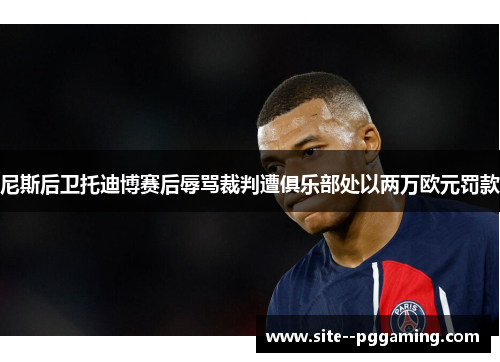 尼斯后卫托迪博赛后辱骂裁判遭俱乐部处以两万欧元罚款