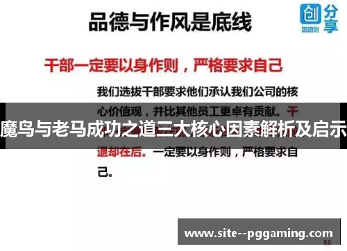 魔鸟与老马成功之道三大核心因素解析及启示