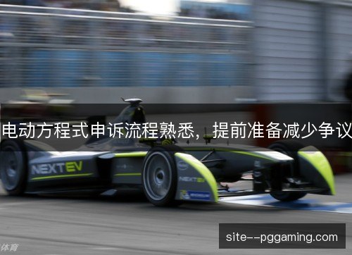 电动方程式申诉流程熟悉，提前准备减少争议
